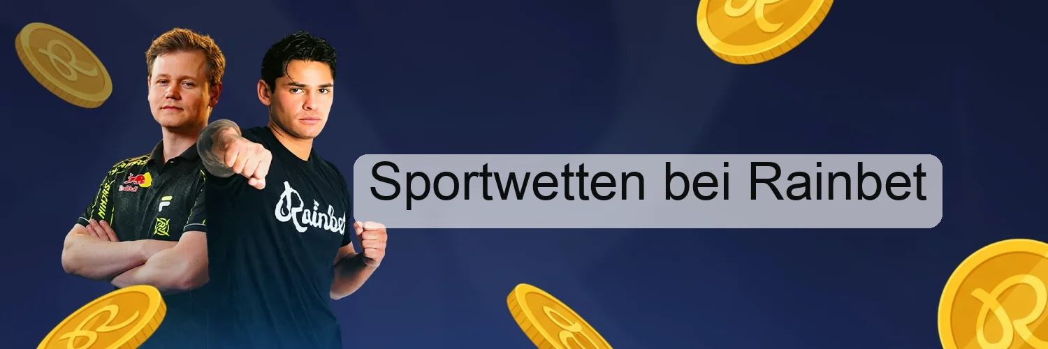 Sportwetten bei Rainbet